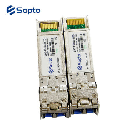 SFP+ 1310nm MM 3G LC Interface 2km Fiber Optic Transceiver