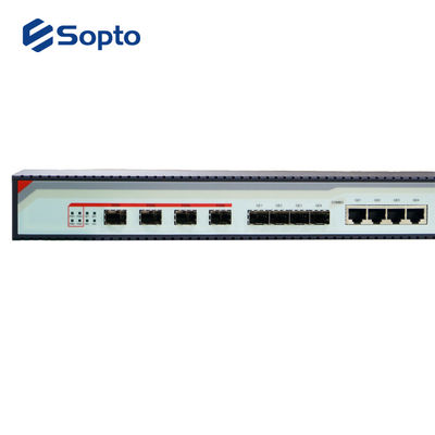 20KM 4 Port EPON Equipment Dual Power Supply Fiber Olt Device